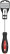 Screwdriver "Master", CrV steel, rubberized handle 5x100 mm PH1