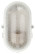 Lamp ERA NBP 01-60-012 with rim Euro plastic / glass IP53 E27 max 60W 185x120x110 oval white