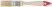 Optima flute brush, natural light bristles, wooden handle 3/4" (19 mm)