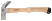 Молоток-гвоздодер с деревянной рукояткой 570 г, 365 мм