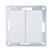 Switch 2-cl.(diagram 5) 16 A, 250 B (white) LK80
