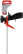 Mounting foam gun, plastic housing