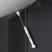 Overhead gas lift 80N white AKS PLUS