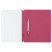 The folder is a plastic folder. STAMM A4, 180mkm, pink with an open top