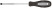 Screwdriver "Master", CrV steel, rubberized handle 8x150 mm SL