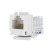 Механизм розетки компьютерной RJ-45, кат.5е, UTP модуль (8 контактов)