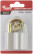 Padlock, aluminum alloy body 45x37 mm, steel shackle 8 mm