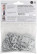 Fasteners for plaster lighthouses, metal "Kremmer", set of 100 pieces
