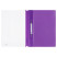 The folder is a plastic folder. perf. STAMM A4, 180mkm, purple with an open top