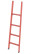 LSP-1,7A fiberglass ladder attached, abrasive coating of steps h=1700mm, steps 4