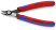 Electronic Super Knips® бокорезы прециз., с тонкой головкой, без фаски, рез: мягкая проволока Ø 0.2 - 1.0 мм, L-125 мм, INOX, KN-7841125