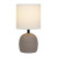 Rivoli Sheron 7044-503 Table Lamp 1 * E14 40W ceramic brown with lampshade