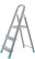 Steel stepladder, 3 steps, weight 3.7 kg