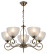 Chandelier Rivoli Loren 9006-205 5 * E27 40W classic