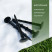 Garden pegs for fixing geotextiles, films, spunbond, geoplastboard, 15 cm, set of 100 pcs., black