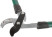 A knot cutter, Teflon. coating, anvil, gear. transmission, steel handles with rubberized. handles 755 mm