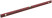 Optima level, 3 eyes, red body, milled working face, 1200 mm scale