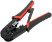 Crimper for crimping RJ11, RJ12, RJ45 connectors, rubberized handles 190 mm