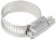Crimp clamp, 12.7 mm wide, stainless steel.steel 18-32 mm