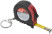 Tape measure keychain, rubberized case 2 m x 8 mm