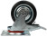 Swivel wheel bearing with brake RAD AB 75