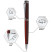 Berlingo "Velvet Premium" ballpoint pen blue, 0.7 mm, Bordeaux case, turn., ind. pack.