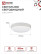 SPB-2-KRUG LED Lamp 10W 230V 4000K 800Lm 155mm White IN HOME