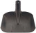 Shovel shovel without handle, reinforced, with stiffeners 225x270 mm
