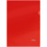 Folder-corner STAMM A4, 180mkm, plastic, opaque, red