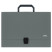 Briefcase folder 1 compartment STAMM "Standard" A4, 1000mkm, locked, plastic, grey