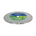 Diamond segment disc PRACTICE "DIY" 230 x 22 mm (1 pc.) multiple of 5 pcs (in film) (036-315)