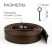 Garden border DECO PLUS 10 M brown