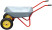 Two-wheeled garden wheelbarrow, 65 l, load capacity 90 kg