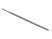 Напильник круглый L250 №1 (2822-0021) TORNERI Т021506