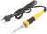 220 V soldering iron, ceramic heating element, plastic handle, conical copper tip, 50 W