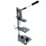 Drill stand with additional worktable 230x155mm, fit 39-43mm, working stroke 60mm, Cheglock