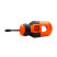 BAHCO Fit Screwdriver short straight slot 5.0X1.0X25