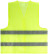 Yellow signal vest, 2 horizontal stripes, 60 gr., size XXL