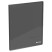 Folder with 10 Berlingo "No Secret" inserts, 17 mm, 700 microns, translucent black, with inner pocket