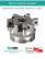 100 mm end milling cutter, 32 mm fit, 10 teeth EM88 100X10 032 SNMX 1206 KRLY (with coolant) for KORLOY plate
