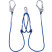 Double Adjustable Rope retaining sling KNT22