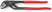 Клещи переставные с гребенчатым шарниром, 34 мм (1 5/16"), под ключ 36 мм, L-250 мм, серые, 1-к ручки
