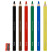 Thickened colored pencils Berlingo "SuperSoft. Jumbo", 06cv., hexagonal, sharpened, European.