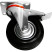 Swivel wheel bearing with brake RAD AB 100
