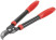 Mini knot cutter, blades 60 mm, metal handles with PVC linings 390 mm