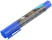 Permanent construction marker, blue