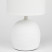 Rivoli Sheron 7044-502 Table Lamp 1 * E14 40W ceramic white with lampshade