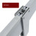 PVC plastic bed 1x3 m height 27 cm, grey