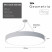 Светильник LED ЭРА Geometria SPO-132-W-40K-088 Ring 88Вт 4000К 8200Лм IP40 800*80 белый подвесной драйвер внутри