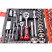 Tool Set 78 Pieces 1/4" 1/2" Ratchet Tool Set for Car GOODKING K-10078